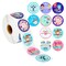 1000 Pieces Bible Verse Stickers for Kids, Sunday School Classroom Rewards, Religious Sticker Roll, 1.5 in, Ages 3-14